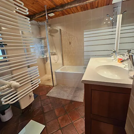 Casa de Férias Grande Maison Familiale - Proche Rodez, Wifi, Calme Et Jardin Luc-la-Primaube